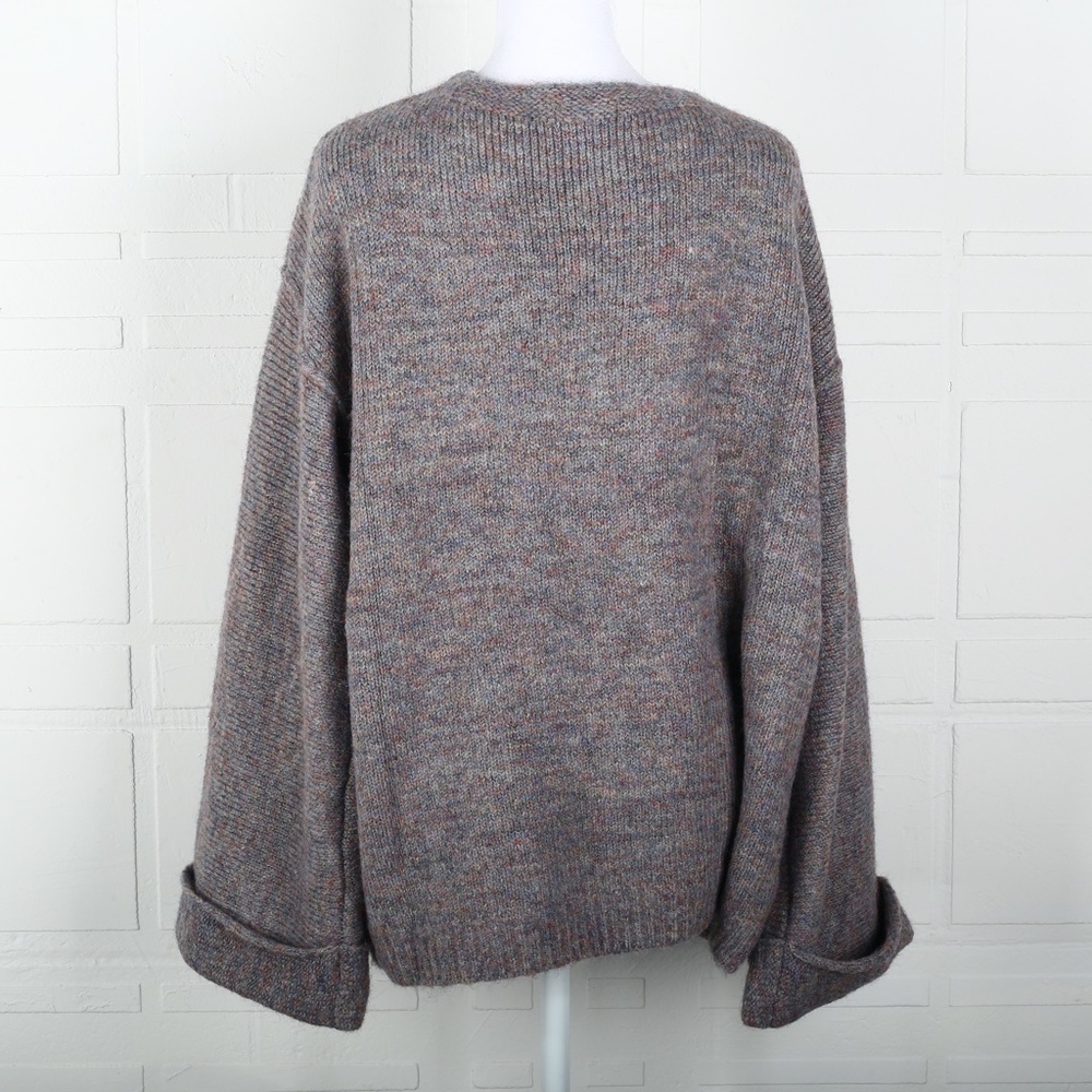 Promesa Loosely Translated Oversized VNeck Sweater - Picture 9 of 9